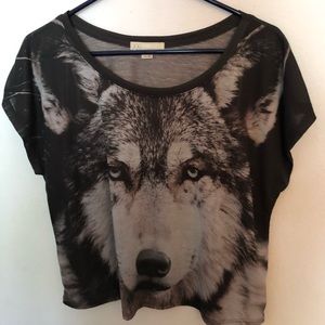 Wolf t shirt